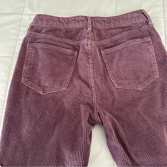 PacSun Corduroy Straight Leg Jeans in Plum - Picture 4 of 9